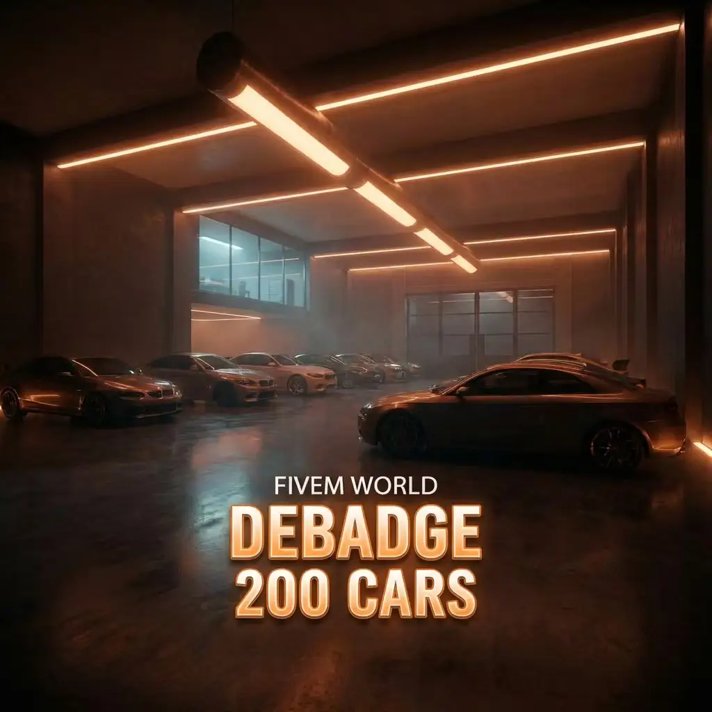 Fivem 200 Debadge cars