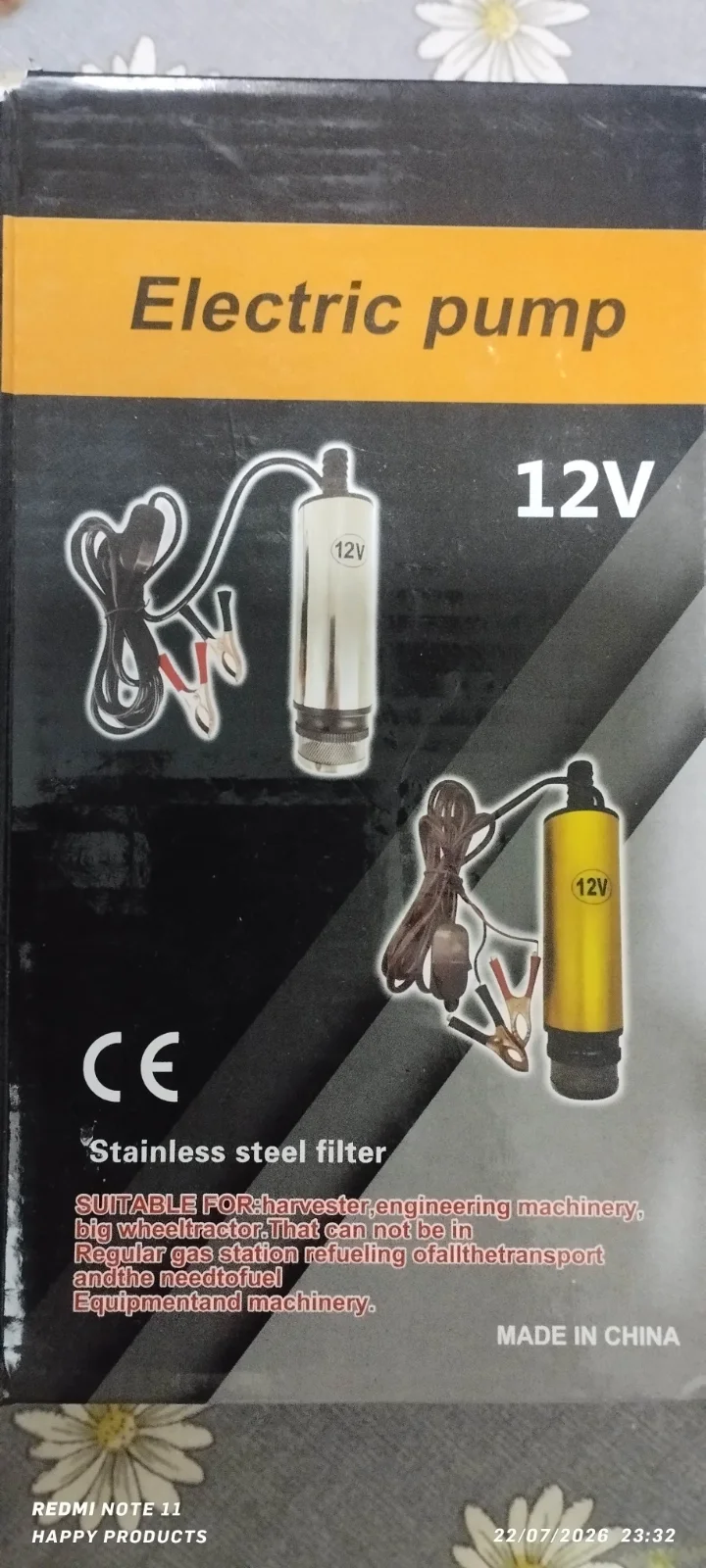 ELECTRIC PUMP