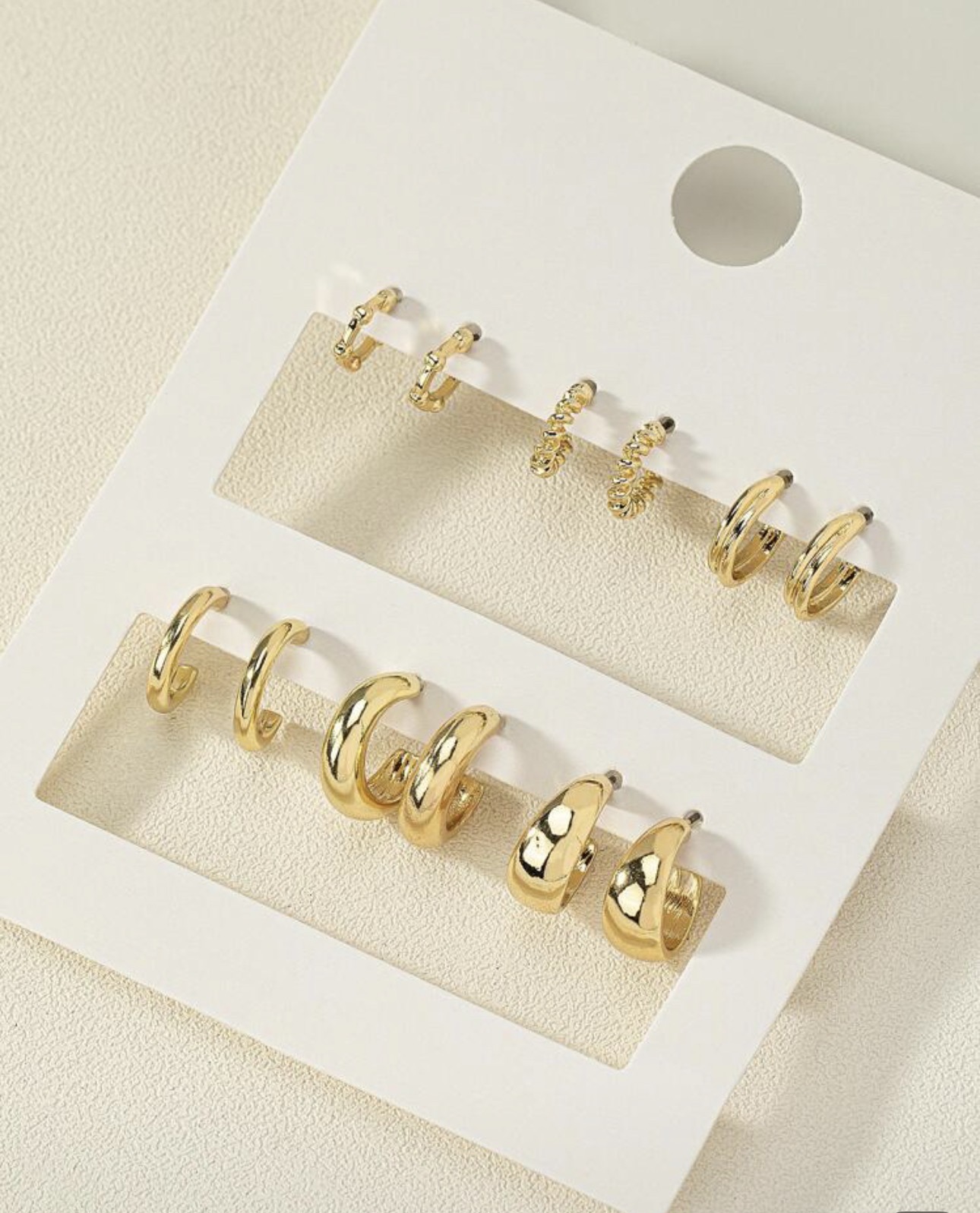 Ladies Gold Plated Ear Rings