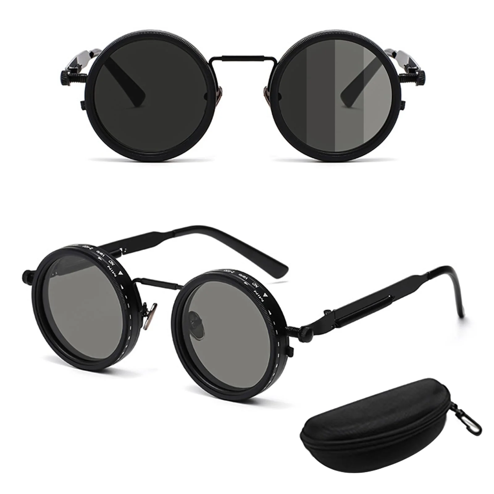 Adjustable Tint Sunglasses (Lens Zoom Dark And Light)
