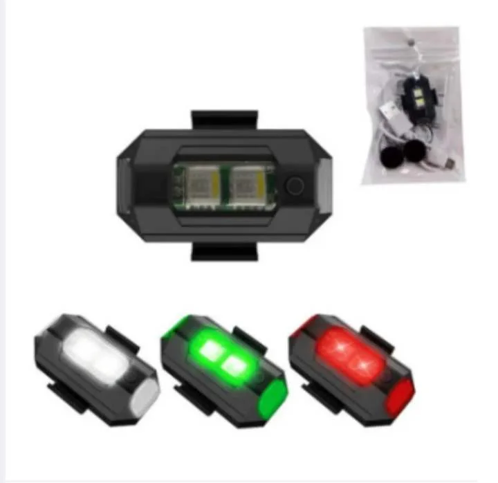 Strobe Light with 6 Lights Color for Drone And Bike