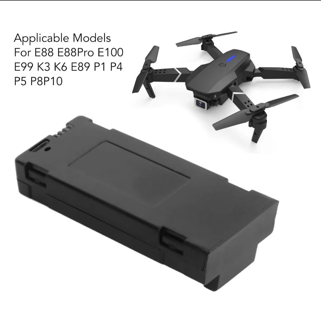 E88/E99/P25/P25 pro/P8/K13max drone battery 3.7V 1800mAh