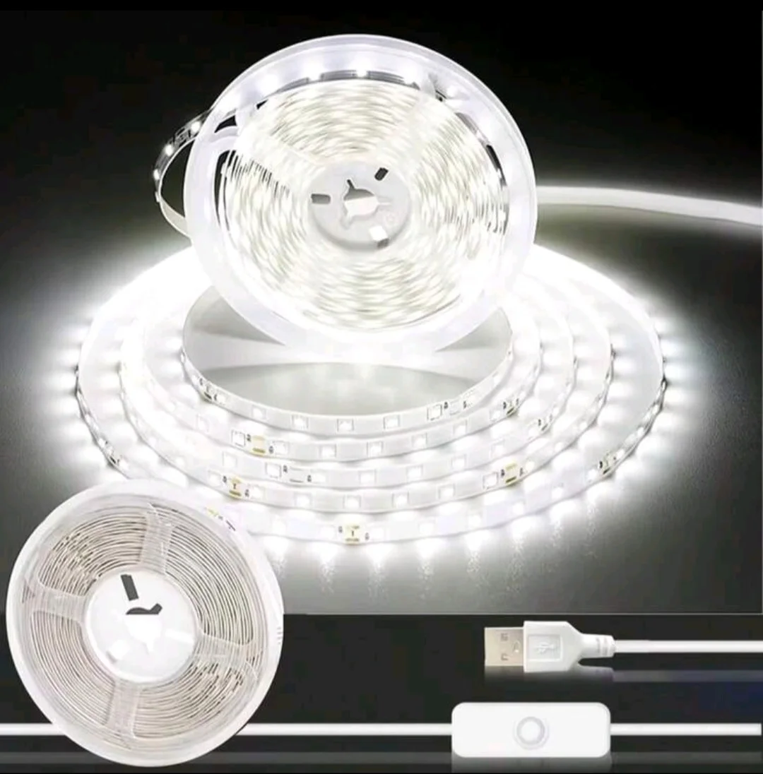 White Light Strip With On/Off Button